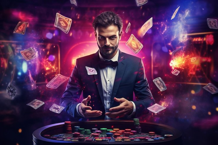 Philippine mobile user exploring casino game categories on pisowin96